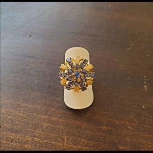 Vintage Sapphires and Gold ring